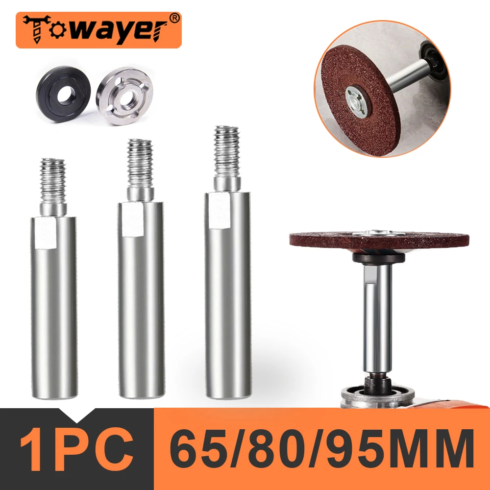 M10 Angle Grinder Polisher Bit Extension Shaft 65/80/95mm Connection
