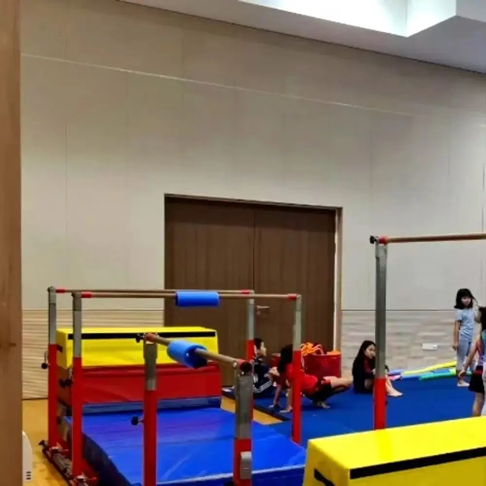 Pu Leather gymnastics Protective mat for children and adults，Gym pole cushion Mat Uneven bars protection mat for beginners