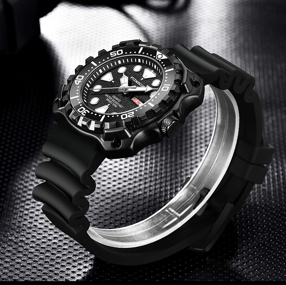 2023 Fashion Mens Watches Fox Top Brand Luxury Big Dial Sports Watch for Men Waterproof Luminous Watch Quartz Date Cloc_voghion.com