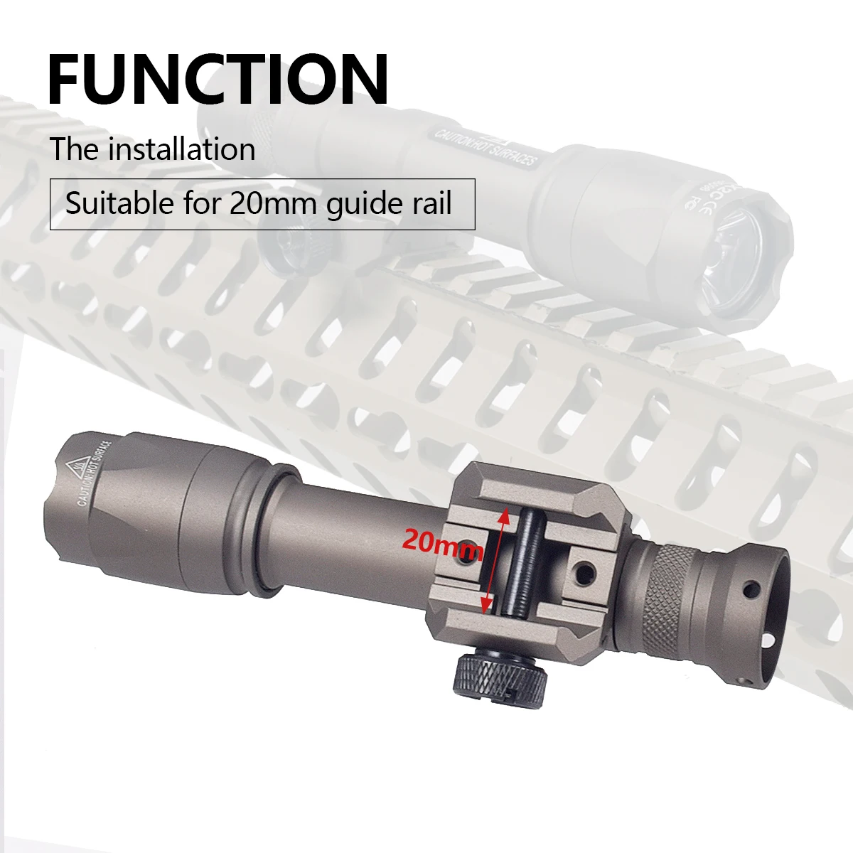 Surefire M300B M600B Taschenlampe M300 M600 Serie Licht 600 Lumen Lampe Schalter Surefire Fackel M300C Aluminium Momentan Konstant – Detail 8