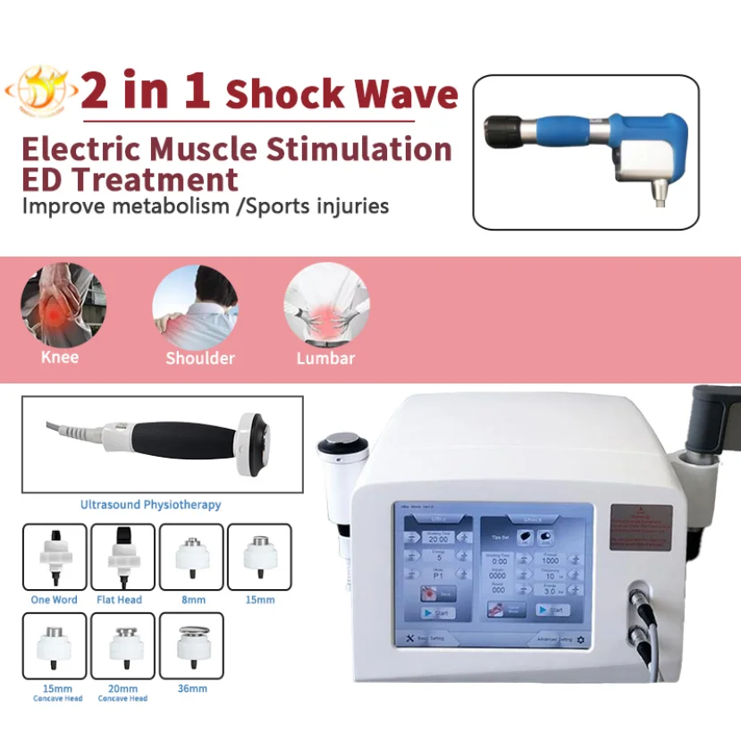 

New Arrival Ultra Shock Wave Therapy Equipment Shockwave Machine Eswt Knee Back Pain Relief Cellulite Removal Ce Dhl