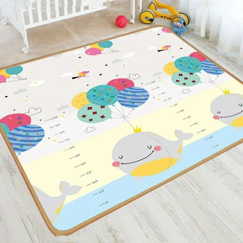 EPE Baby Activity Gym Non-toxic 200x180cm Baby Game Mat for Children's Safety Rug Baby Crawling Play Mats Carpet Folding Sending