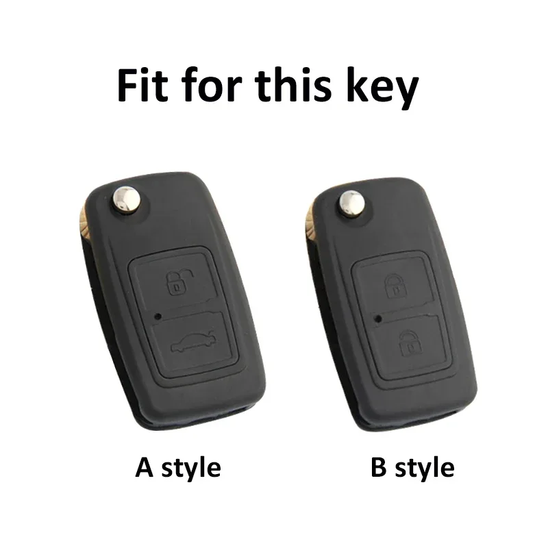 Soft TPU Car Key Case Cover For Chery Fora Elara A5 A1 Ego Tengo A3 Cielo T11 M11 A13 E5 Tiggo E5 Fulwin Cowin EASTER 3 5 Chance