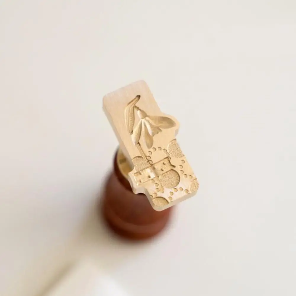 헤드 로즈 엠보싱 씰링 왁스 스탬프 DIY 도구 앤틱 메탈 빈티지 사쿠라 왁스 씰 스탬프 잎꽃 무늬