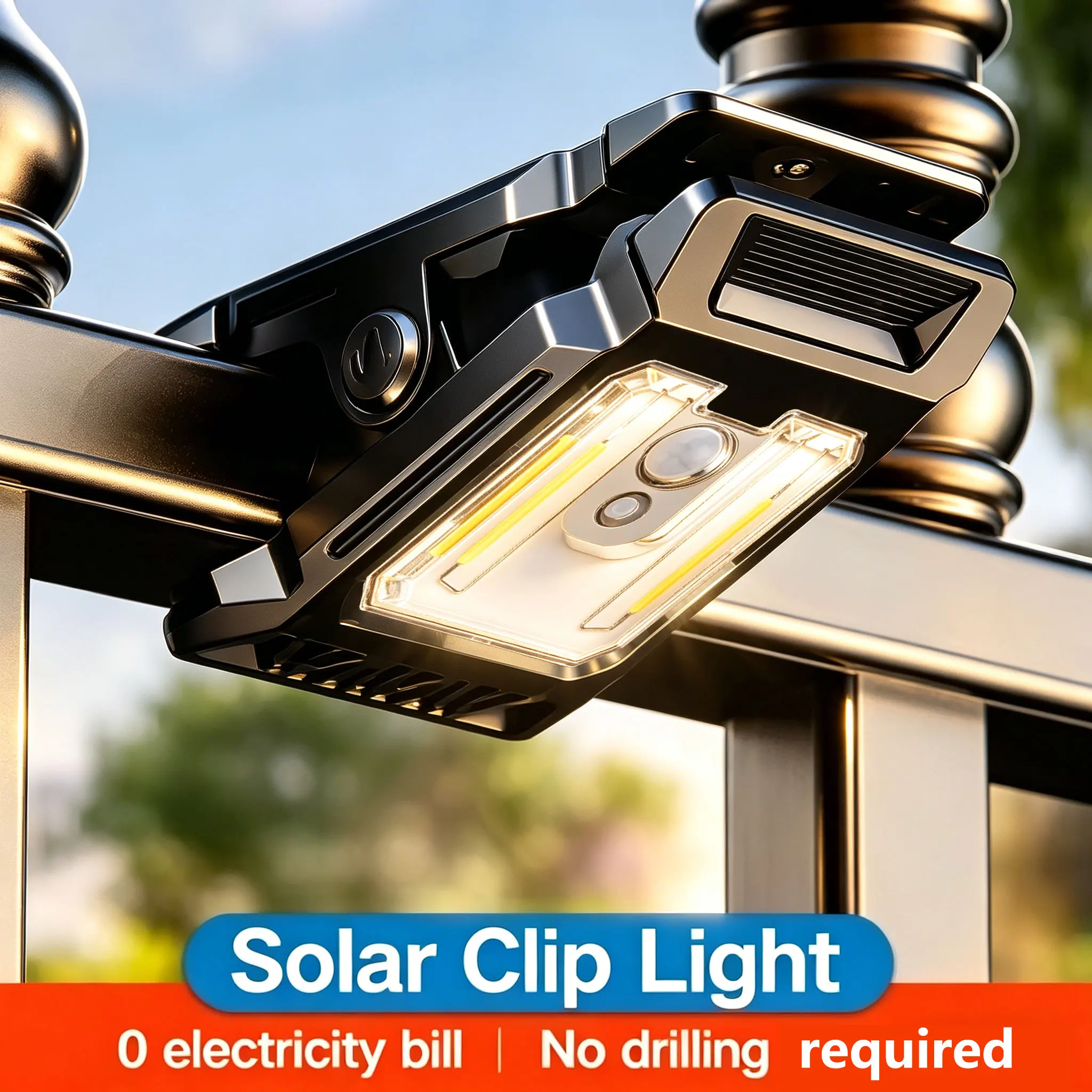 Smart Wireless Solar-Powered Outdoor Sensor Light - Waterproof Garden Decor Lighting