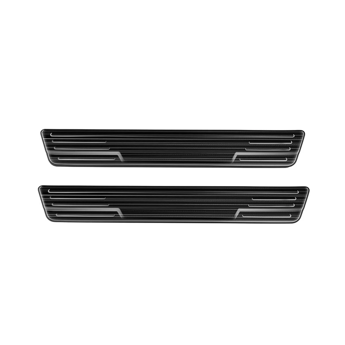 

Car Exterior Sill Strip Scuff Plate Guard Pedal Protector Styling Sticker Black for Toyota Sienta 10 Series