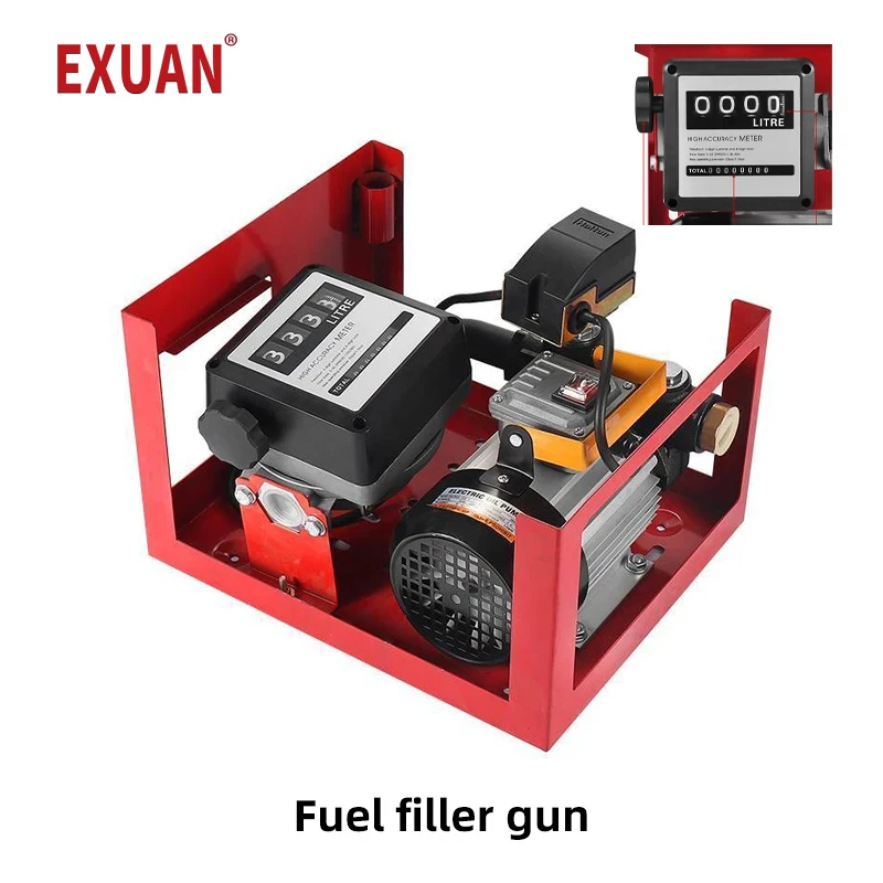 Diesel Electric Pump 12V/24V/220V Diesel Dispenser Pump Self-priming ...