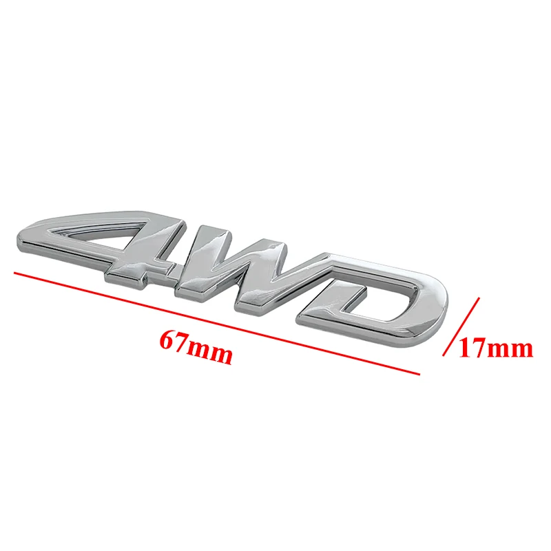 3D Metal AWD Logo Emblem Sticker 4WD Badge Decal Logo Buy Cheaply On