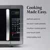 QWQJQWFarberware Countertop Microwave 1000 Watts,1.1cu ft-Microwave Oven With LED Lighting and Child Lock-Perfect for Apartment 2