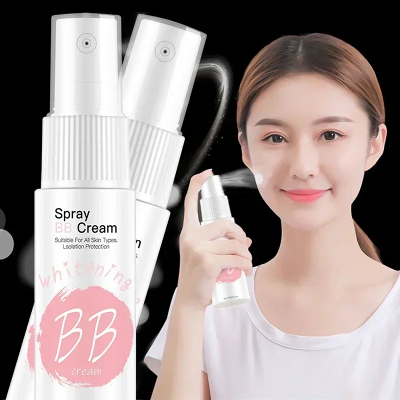Spray Liquid Foundation Concealer Brighten Whitening Moisturizing BB Cream Base Face Foundation Makeup Cosmetic Skin 1/3/5PC