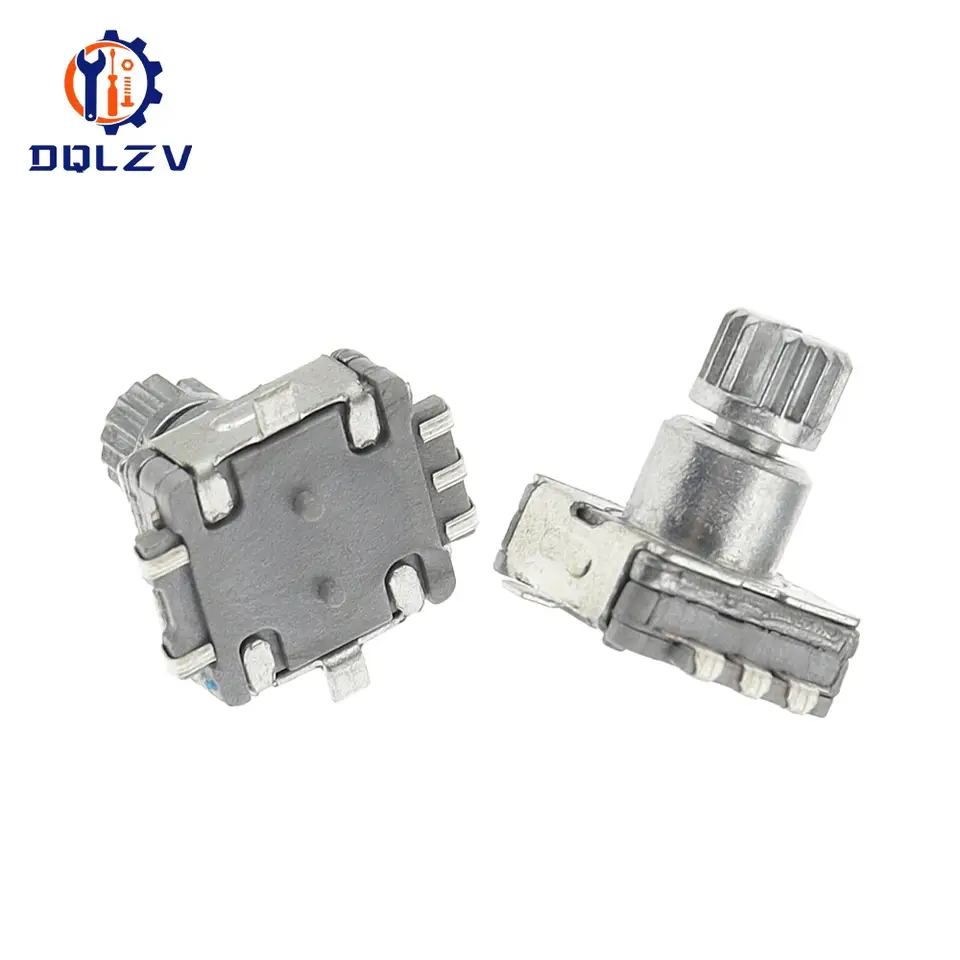 EC11 Rotary Encoder Code Switch With Push Button10MM 30 Position 360 Degree Infinite Rotation SMD 5pin Plum Shaft image 4