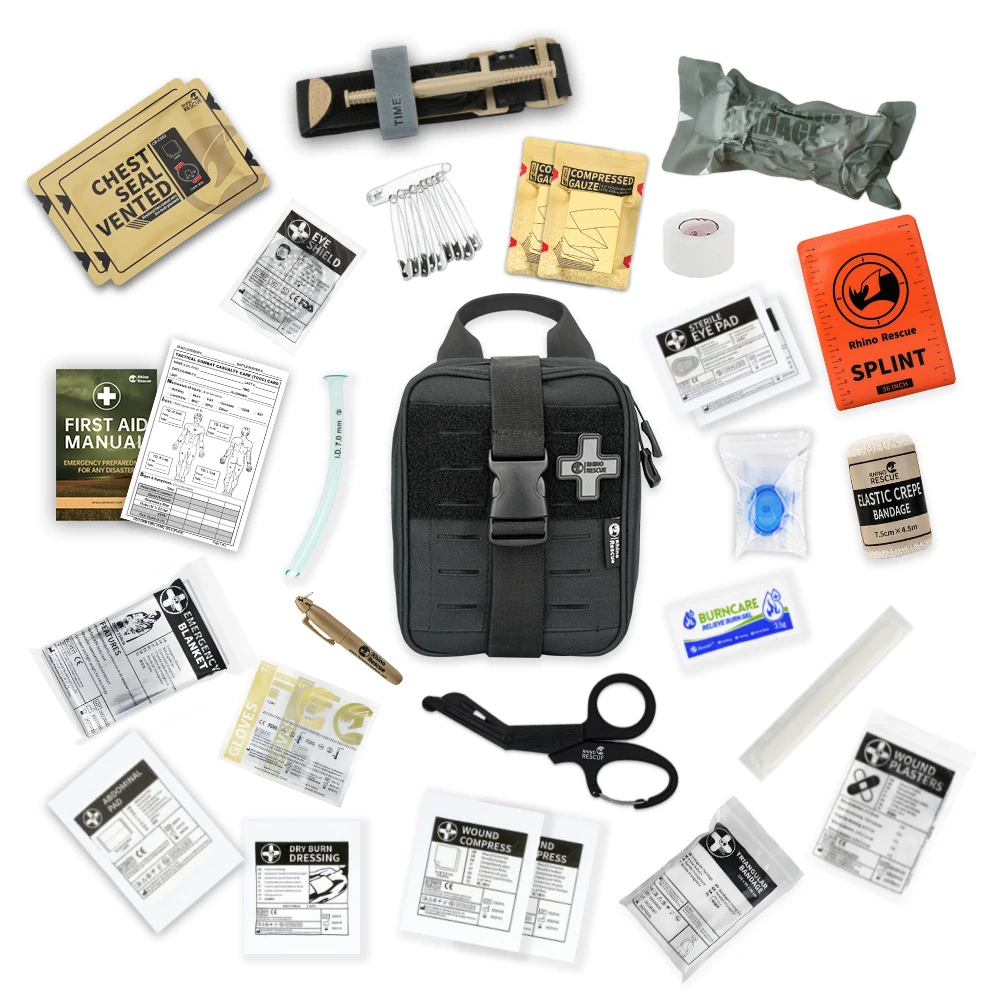 First Aid For Backpacking|rhino Rescue Ifak Tactical First