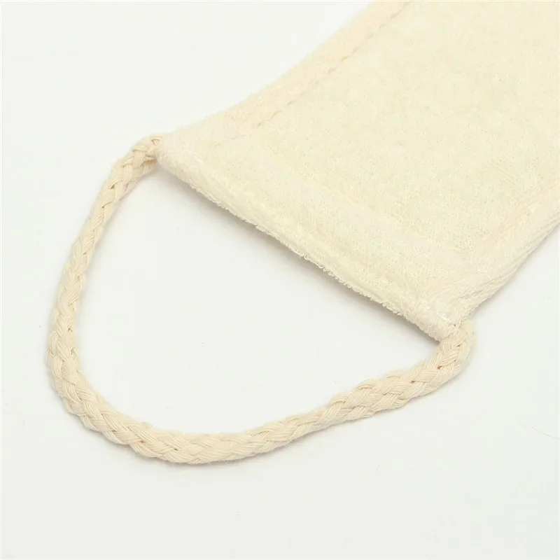 Natural Soft Exfoliating Loofah Bath Shower Unisex Massage Spa Scrubber Sponge Back Strap Body Skin Health Cleaning Tool 5