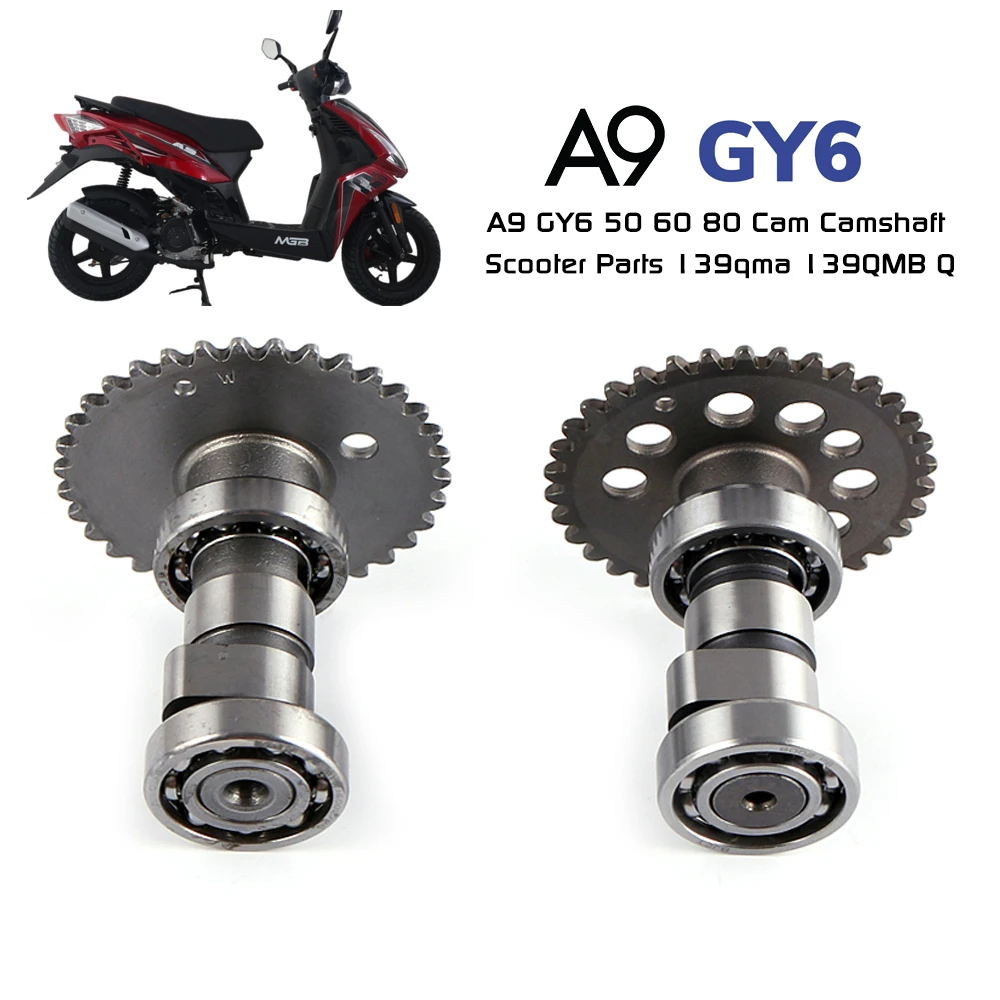 Arbre à Cames GY6 50 A9 Racing Pour Scooter 4 Temps Sy50 Or1 Fi2 50cc