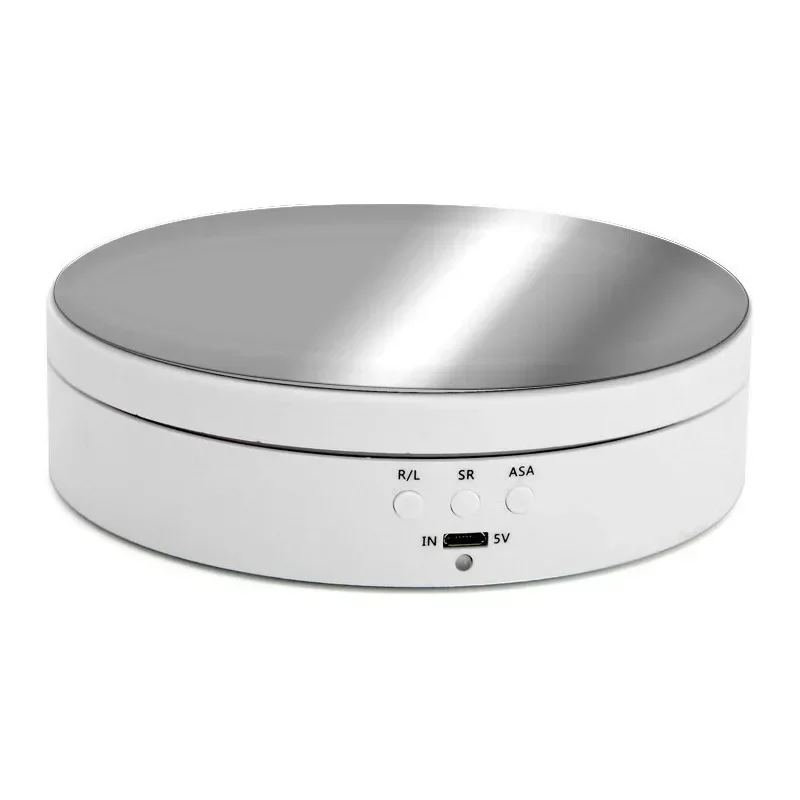 7.87'' 360° Rotating Display Stand w/ Remote for Jewelry Photo Video Figure - Picture 20 of 25
