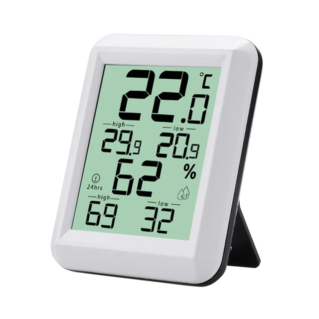 Digital Thermometer Hygrometer Indoor Humidity Meter Home