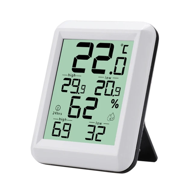 Digital Temperature Clock Baby  Baby Room Temperature Monitor - Temperature  Humidity - Aliexpress