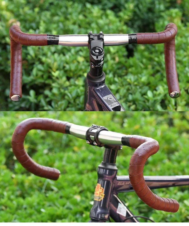 2PCS Fahrrad Lenker Band Fahrrad Straße PU Künstliche Leder EVA Strukturierte Punch Strap Radfahren Getriebe 2150x30x3mm Zubehör – Detail 15