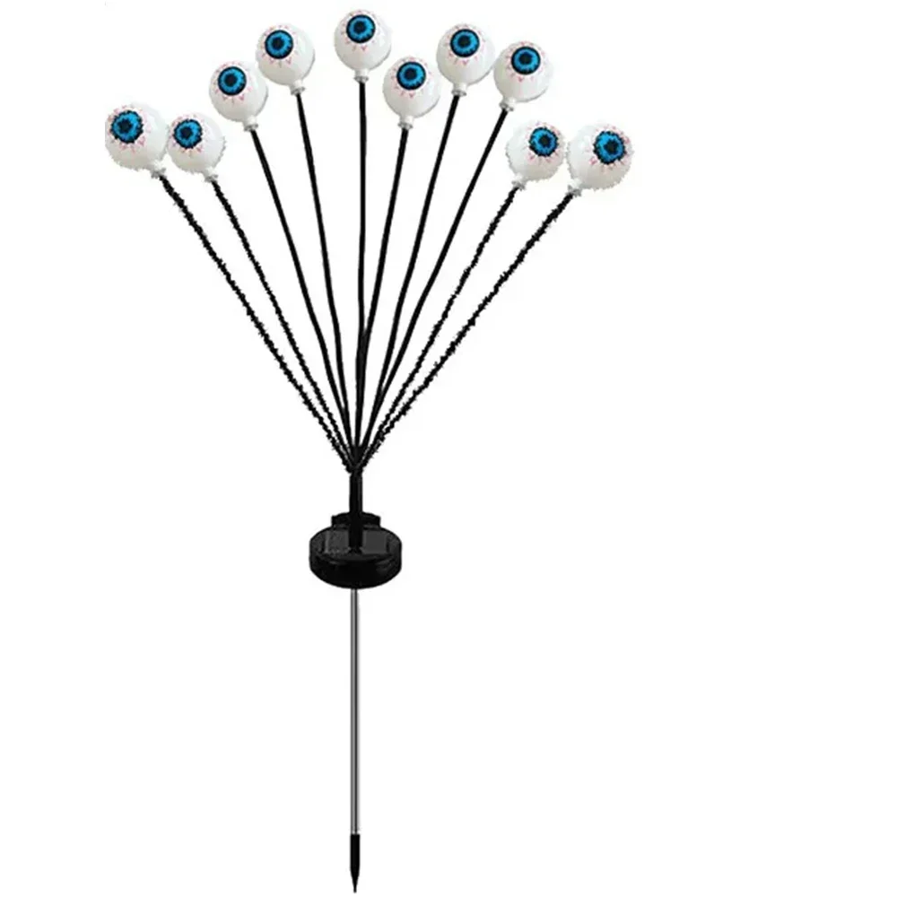 1-10PCS Halloween LED Eyeball Lights Solar Garden Lawn Lights Outdoor Scary Decoration Halloween Party Decoration solar ground lights solar led lights solar lights lawn lamp garden lighting