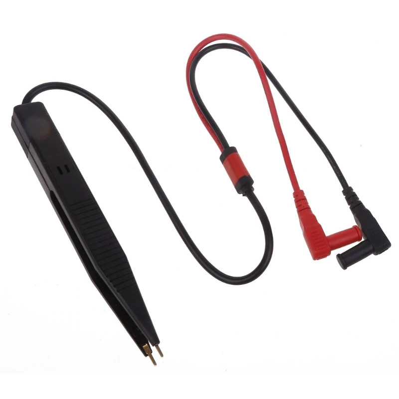 

SMT Chip Test Clip Probe Multimeter Meter Tweezer Capacitor Resistance