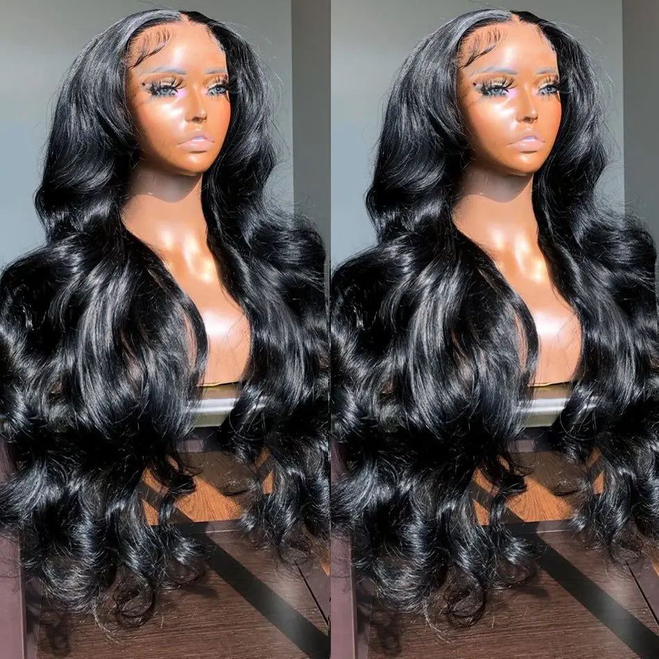 

Brazilian 4x4 Lace Closure Wigs For Women Body Wave Wig HD Transparent 13x4 13x6 Lace Front Human Hair Wig Pre Plucked Glueless