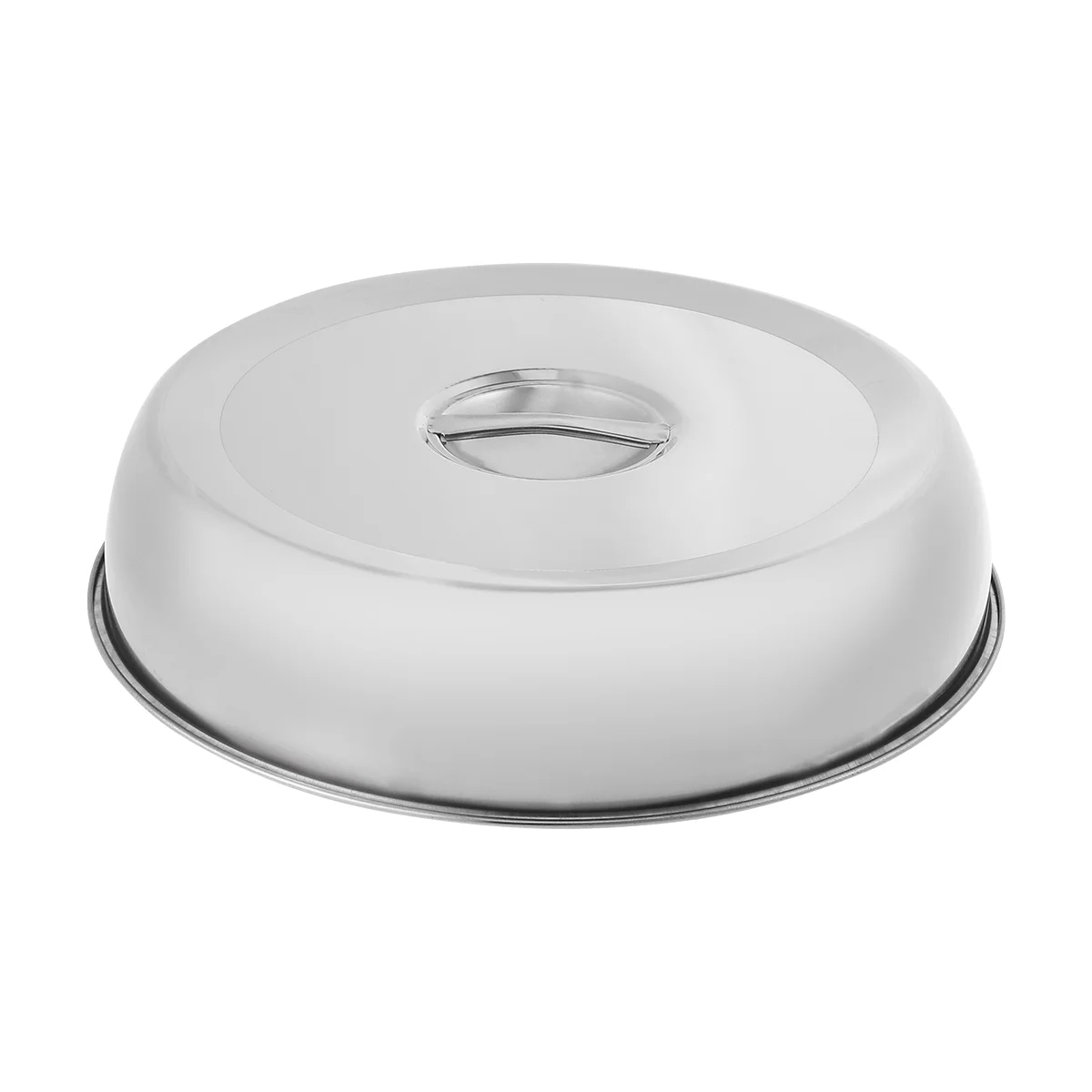 

Lid Basting Air Fryer Griddle Round Universal Pot and Pan Stainless Cover Steel Tent