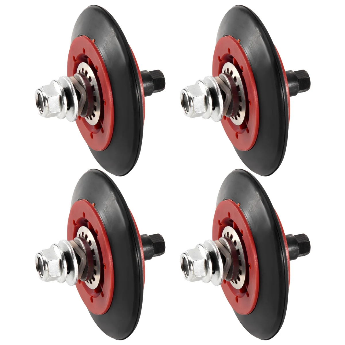 

4 Pack of 4581EL2002C Dryer Drum Roller Assembly Fit for LG, Kenmore, GE Replace Part 4581EL3001C,