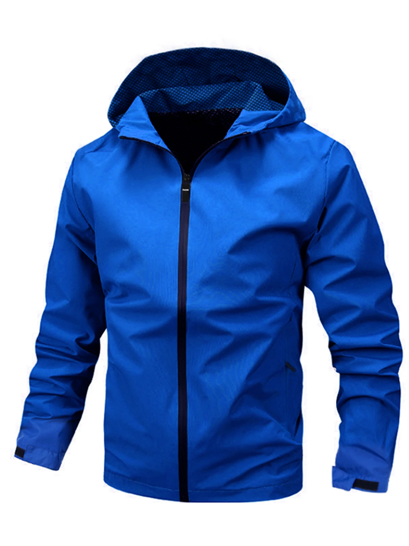 Wasserdichte Regenjacke für Herren, leichte Außenjacke mit Kapuze, Outdoor-Regenmantel, Wandern, winddichte Jacke, Klettern, Outdoor-Jacken – Detail 7