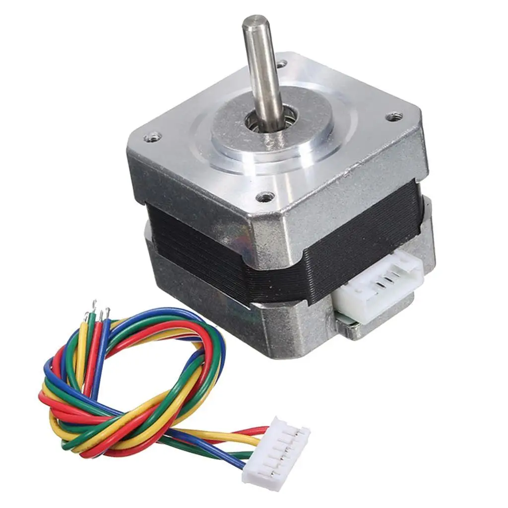 

Металлический шаговый двигатель Nema 17 28N.cm 0.4A 12V 1.for CNC 3D принтер