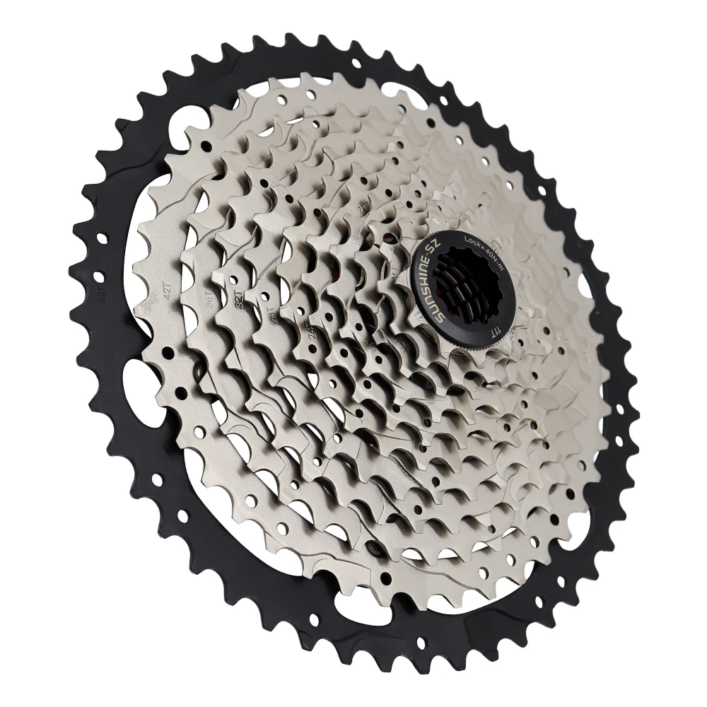 Bicycle parts Bicycle cassette Bicycle sprocket gear Bike sprocket Bike freewheel 11 Speed MTB Road 11-28/32/36/40/42/46/50/52T Compatible Shimano Sram