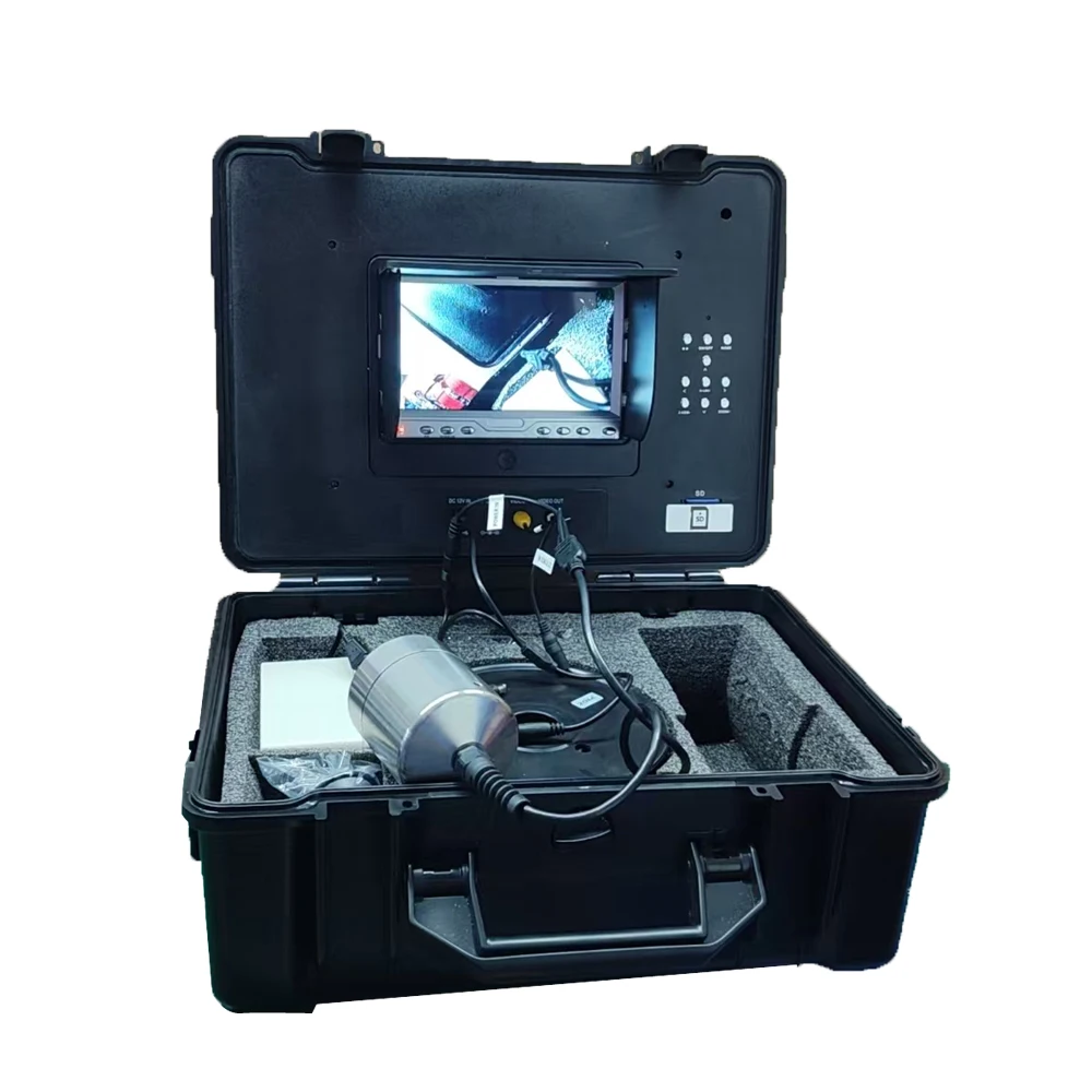 Système d'endoscope de pêche sous-marine avec câble 20-100m et moniteur couleur 7 pouces