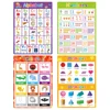 Educational Posters for Preschool Kids English Words Learning Montessori Teaching Aids Classroom Decoration A4 Charts 2