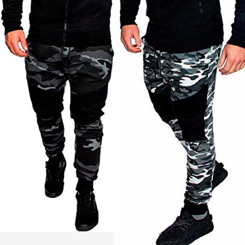 2024 new M-5X Mens Jogger Autumn Pencil Harem Pants Men Camouflage Pants Loose Comfortable Cargo Trousers Camo Joggers