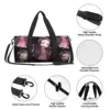 Nezukos Anime Sport Bags Japanese Girl Kawaii Gym Accessories Gym Bag Weekend Men's Design Handbag Luggage Vintage Fitness Bag 4
