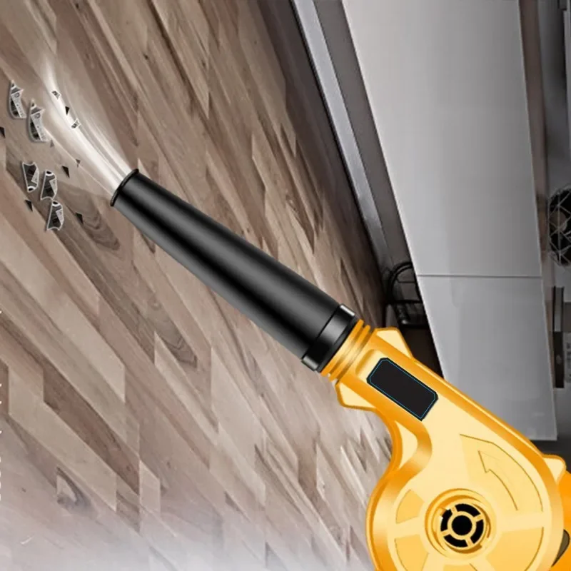 2 in 1 Cordless Air Blower & Vacuum Cleaner Electric Dust Computer Collector Leaf Duster Power Tools For Dewalt 18V 20V Battery 6