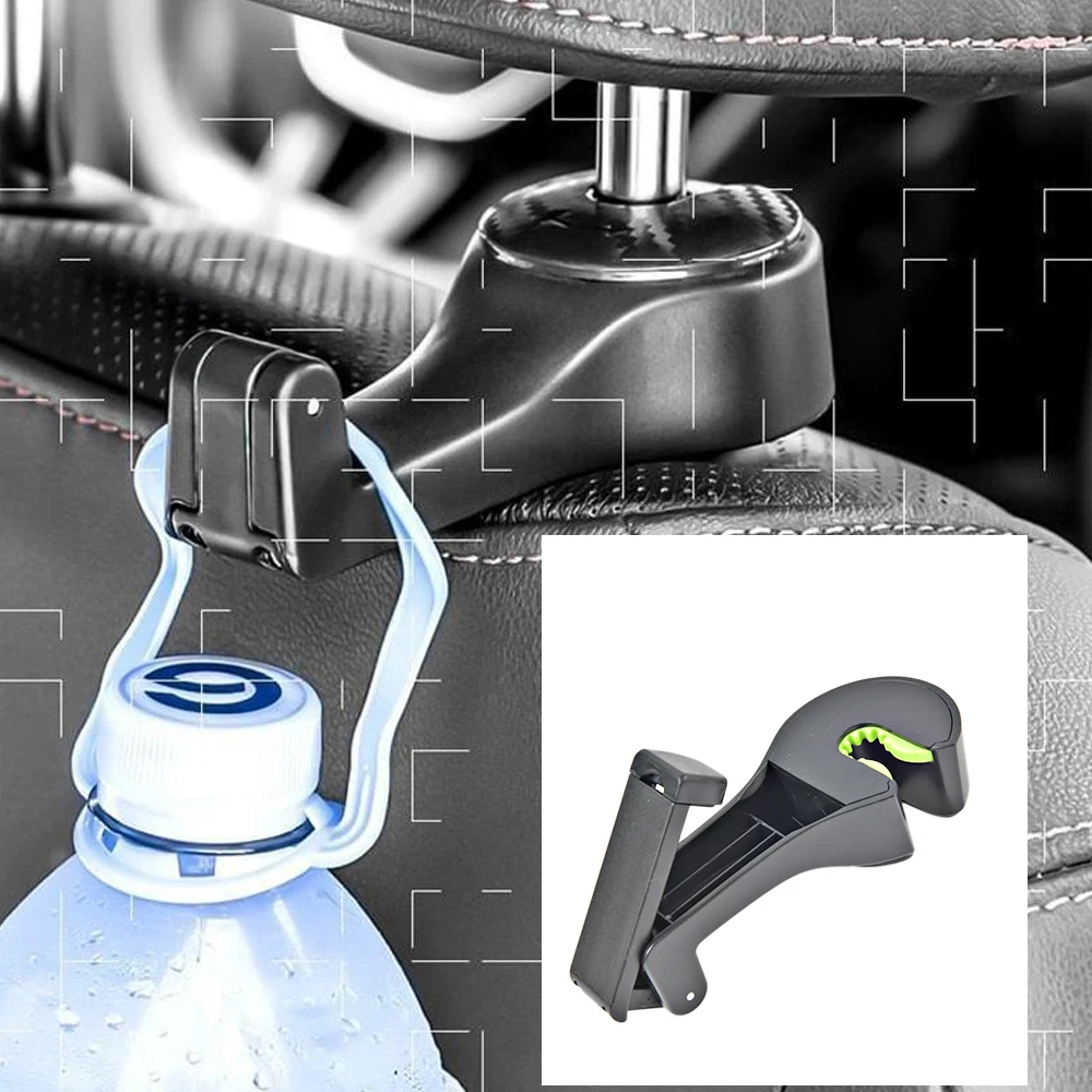 Back Hook 2 In 1 Car Headrest Hook with Phone Holder Seat Back Hanger for Bag Handbag Car Hooks Seat car phone holder,car hook