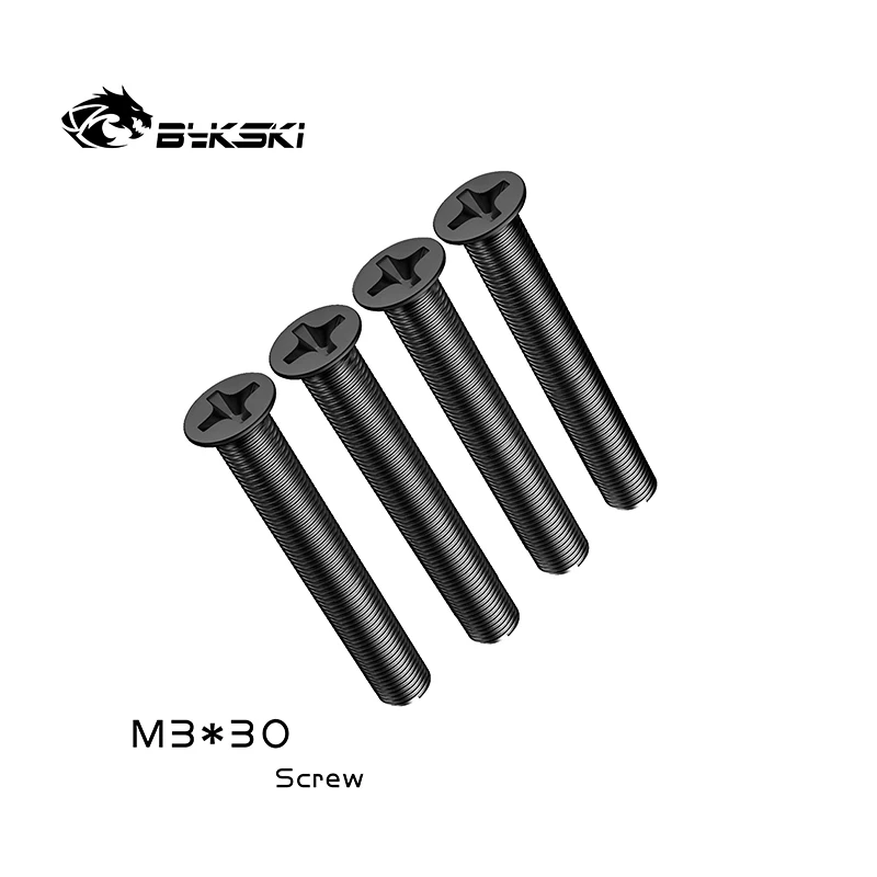 Bykski M3x30 M3x35 Water Cooling Radiator Screws Water Cooled