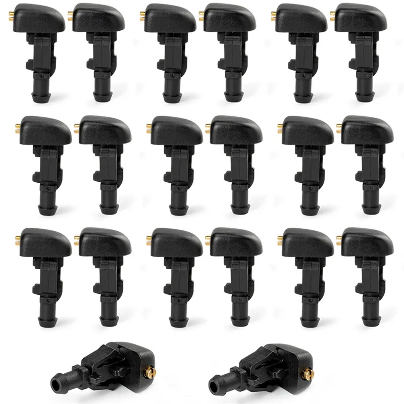 

10Sets (20PCS) OEM # 3W7Z-17603-AA 3W7Z 17603 AA 3W7Z17603AA Windshield Wiper Washer Spray Jet Nozzle For Ford F150 For Mercury
