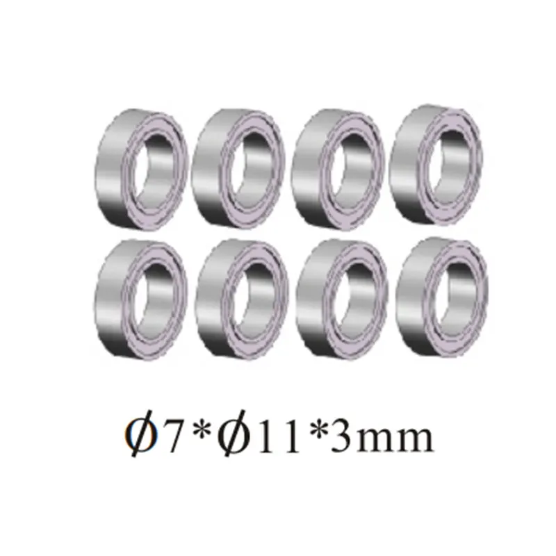 

R86430 Ball Bearing Ø7*Ø11*3mm For RGT 136100V3FD 1/10 RC Electric Remote Control Off-road Vehicles Cars Buggy Crawler