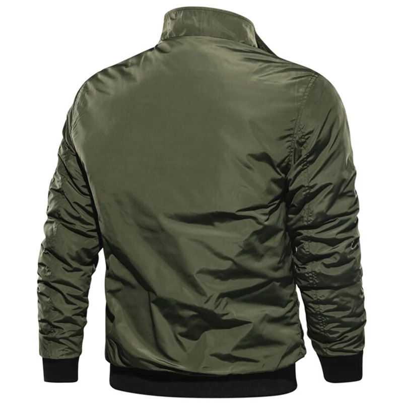 New Men Military Jackes Coat Mens Autumn Winter Bomber Jackets Mens Casual Outdoor Windproof Army Jacket Male 5XL Plus Size 5