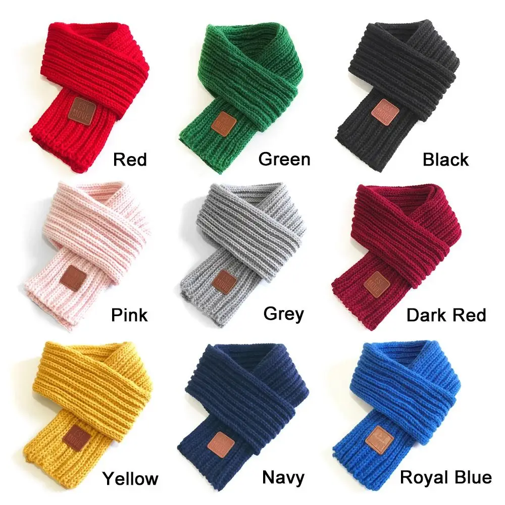 Title 2, Winter Warm Knitting Scarf for Small Medium Dog...