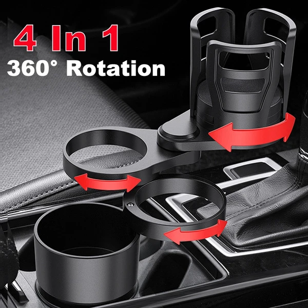 4 In 1 Multifunctional Adjustable Car Cup Holder Expander Adapter Base