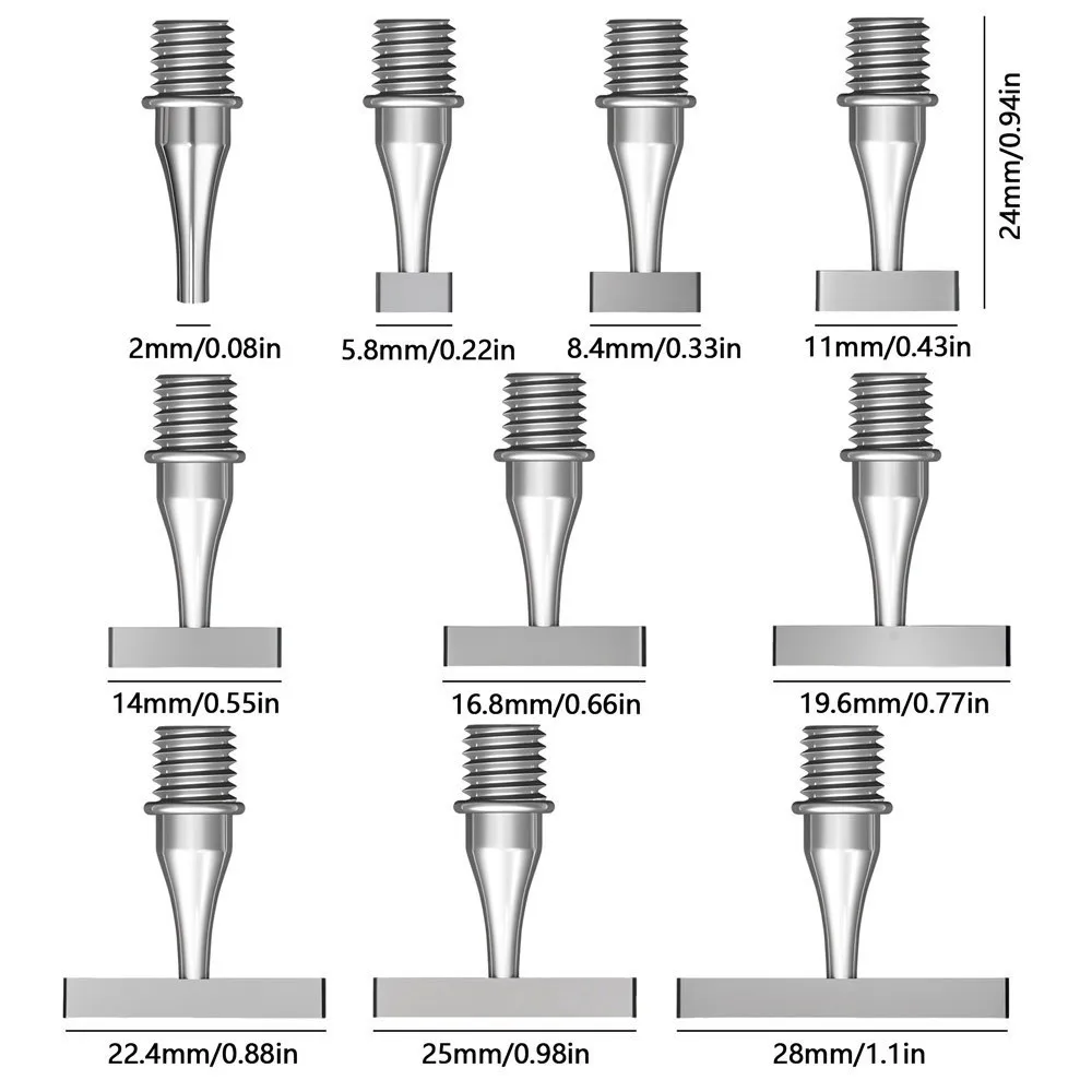 Replacement Pen Heads Shiny Diamond Painting Pen Embroidery Pen Tips Point Drill Pens 3D Print DIY Craft Diamond Painting Tool