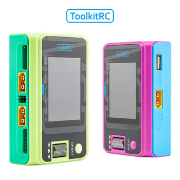 ToolkitRC M6D V3 500W 15A DC Dual Channel MINI Smart Charger Discharger For 1-6S Lipo Battery FPV Model Spare Part Replace 1