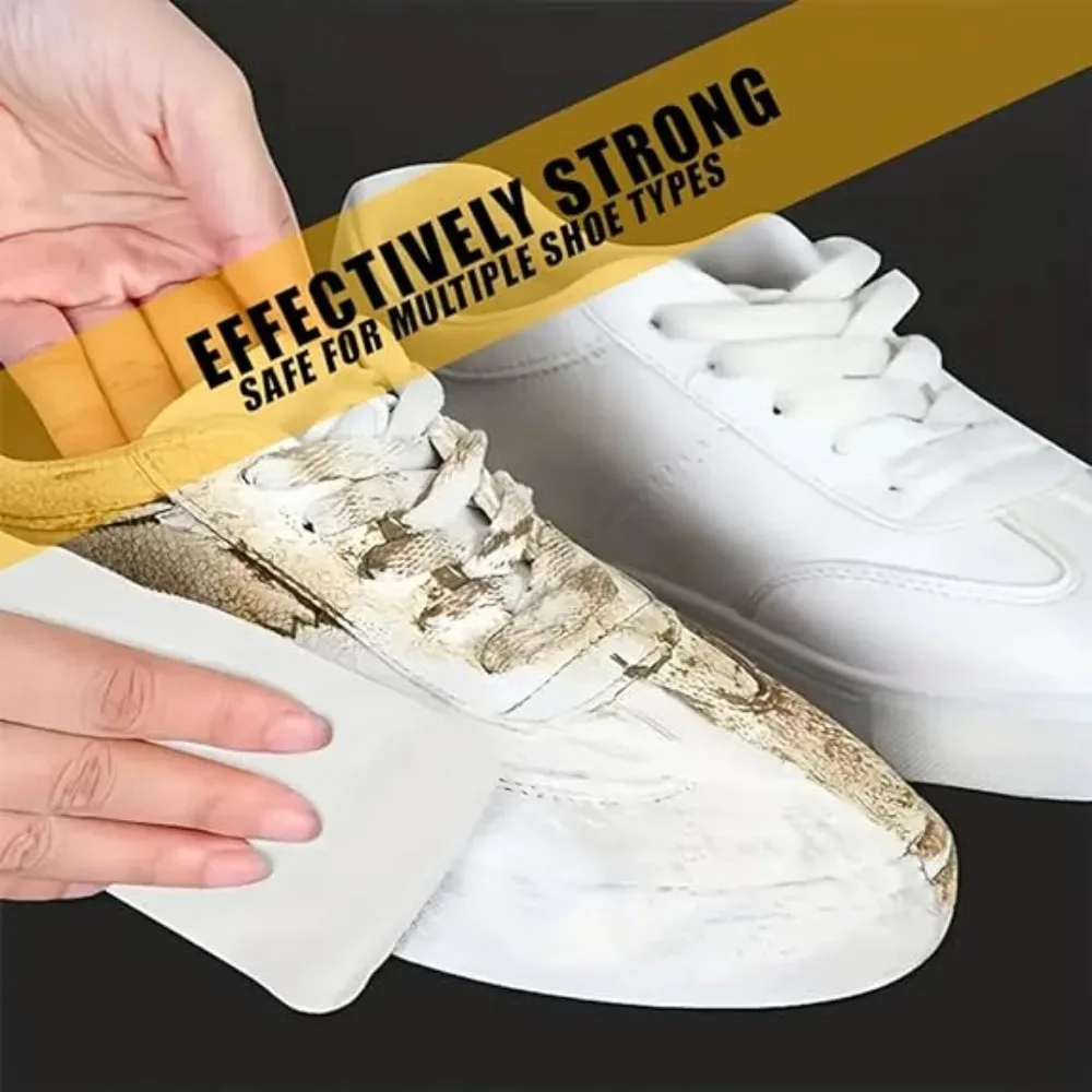 60/12pcs Disposable Shoe Cleaning Wipes Travel Portable No-rinse Fast Cleaning Tools for Sneaker Scrubbing Quick Remove Dirt 2