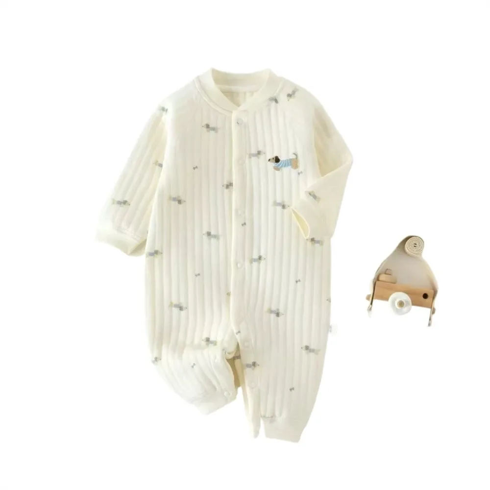 Spring And Autumn Baby Rompers Cotton Soft Snap Button Infant Babies Clothes Toddler Bodysuit For Newborns