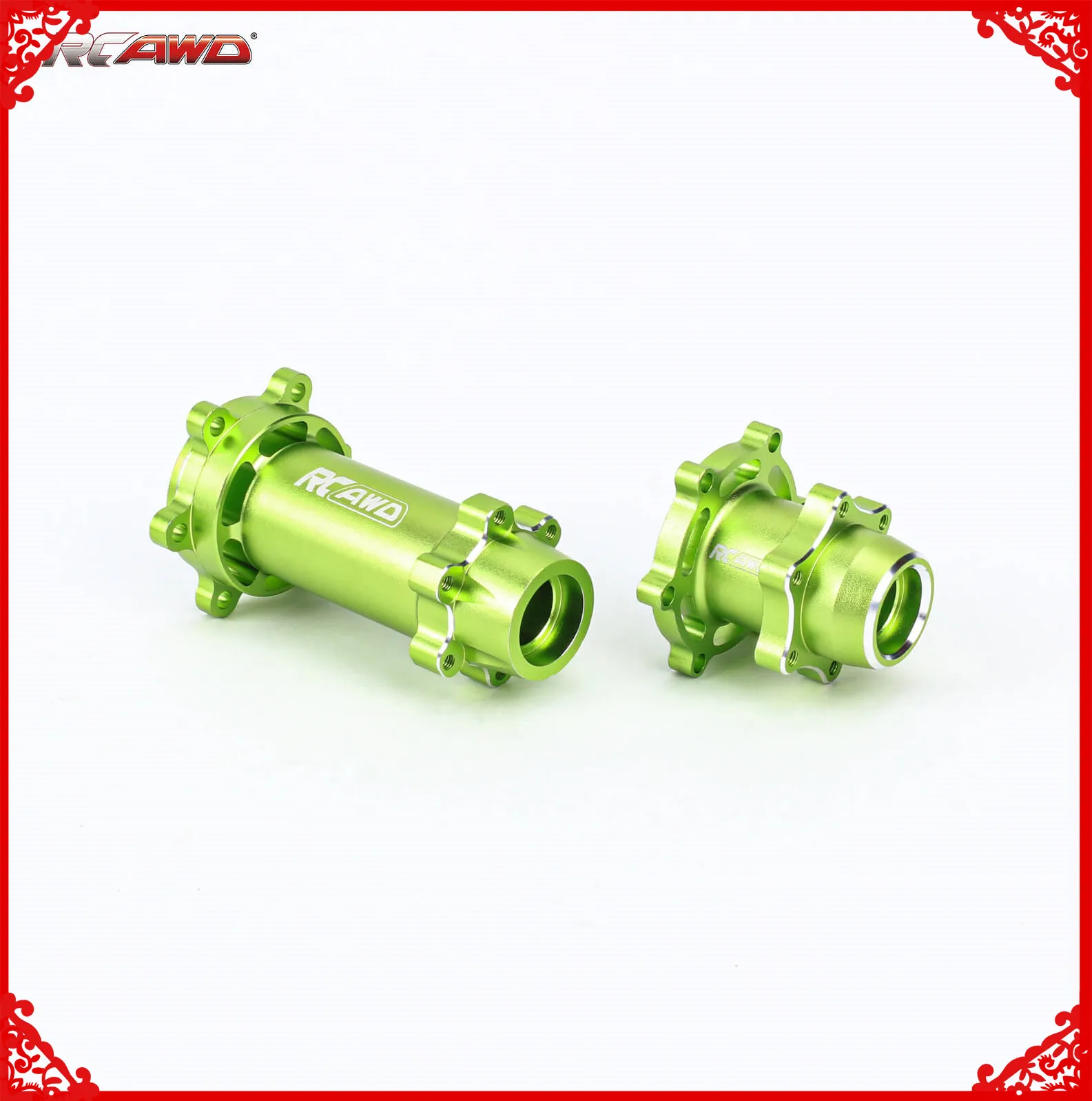 Rcawd Set Mozzo In Alluminio Promo-Mx Per 1/4 Losi Promo-Mx Moto Rc Upgrade Parte