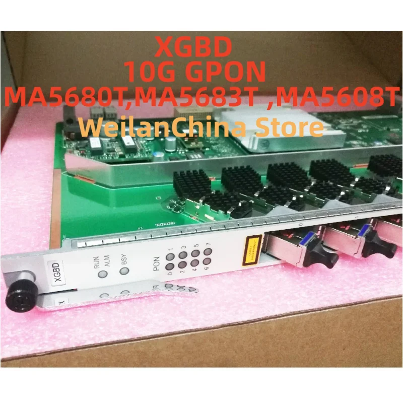 Original XGBD 8 port 10G GPON PON board,use MA5683T, MA5680T ,MA5608T,OLT equipment