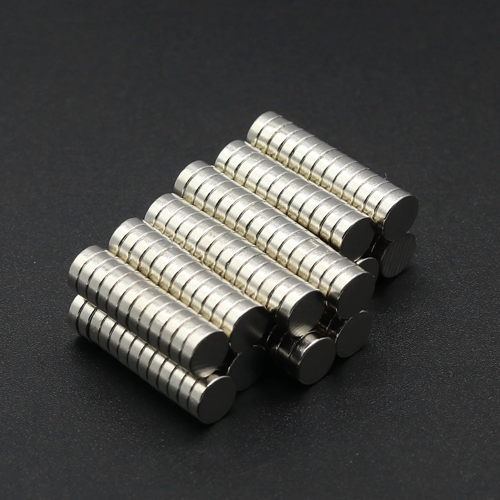 6x2mm N35 Super Leistungsstarke Neodym Magnet Runde Magnete NdfeB Starke Permanent Magnetische imanes Kühlschrank Magnete 6*2 – Detail 2