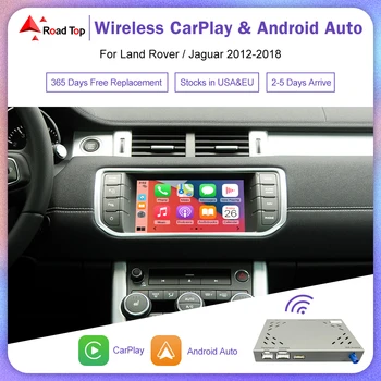 Android Auto inalámbrico Carplay para Land Rover/Jaguar/Range Rover/Evoque/Discovery 2012-2018 reproductor de navegación Multimedia para coche 1